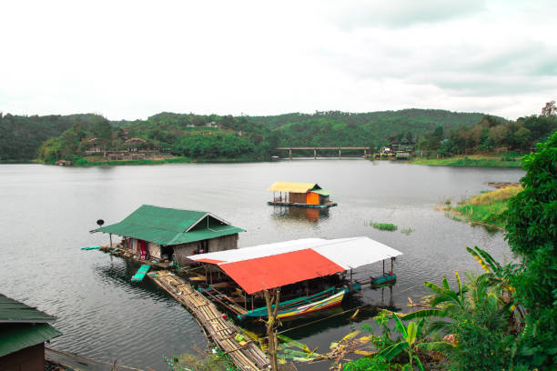 istock Home water raft the scenes look comfortable. 877731420