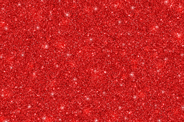 kırmızı ışıltılı tatil doku - glitter stock illustrations