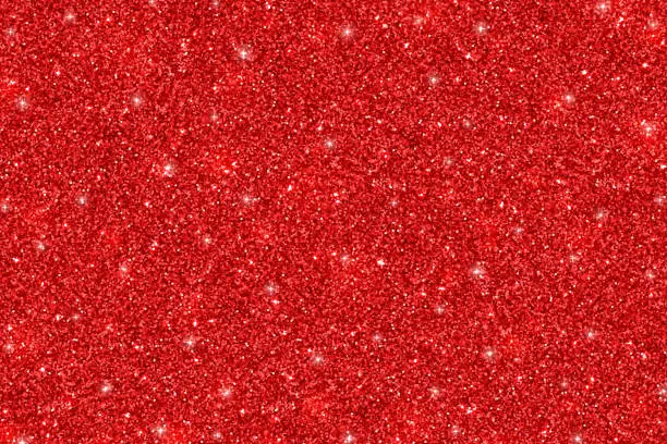 Vector illustration of Red glittering holiday texture