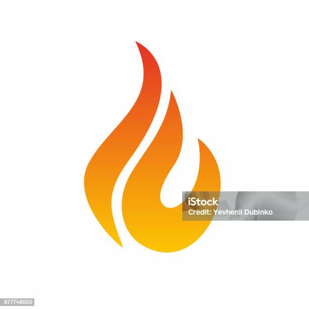 Flame Icon Fire Icon Fire Flame Icon Design Template Stock Illustration - Download Image Now