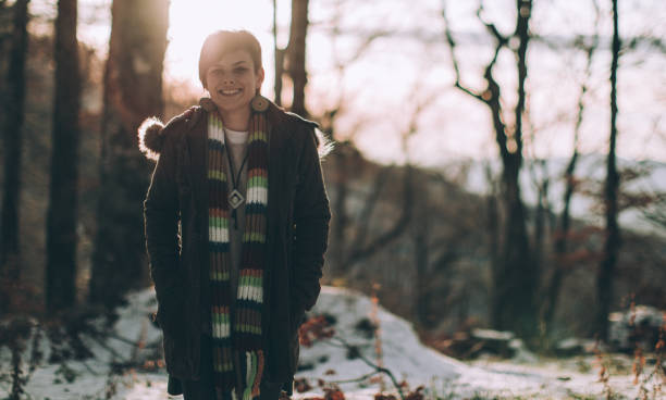 istock Lovely girl in the forest 877748074