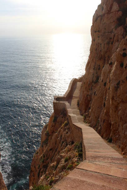 Sardinia, Alghero, Italy, Neptune's Grotto, Accessibility
