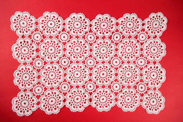 Elegant handmade lace Elegant handmade lace lacemaking photos stock pictures, royalty-free photos & images