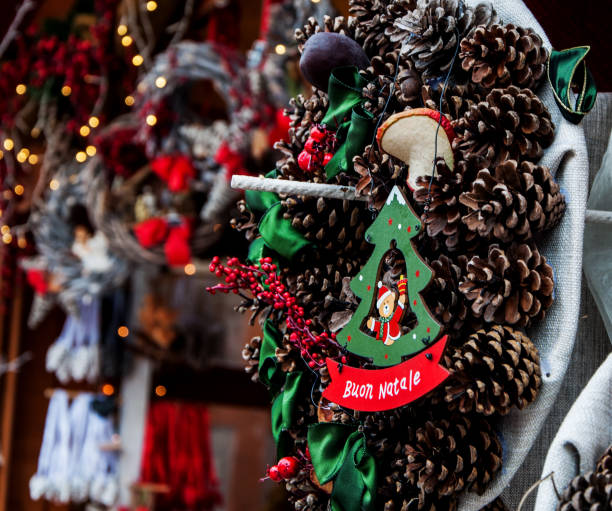 istock decoration bauble on decorated Christmas tree 877778444