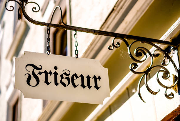 istock old hairdresser sign 877780938