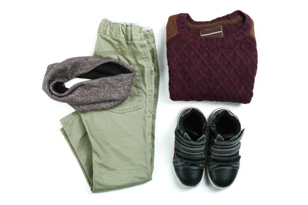 istock A collage of warm autumn clothes 877785492