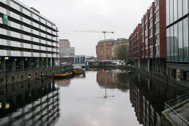 istock Hamburg streets and canals. 877790294