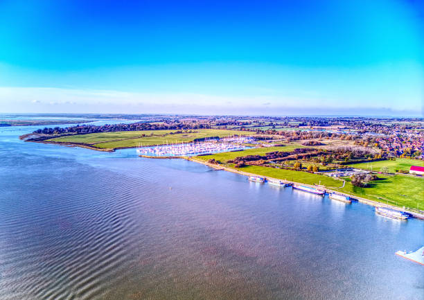 Burnham-on-Crouch, Essex town with strong links to sailing. A large marina, multiple mid-river moorings and a number of pontoons along the riverside make this one of Essex's top sailing destinations