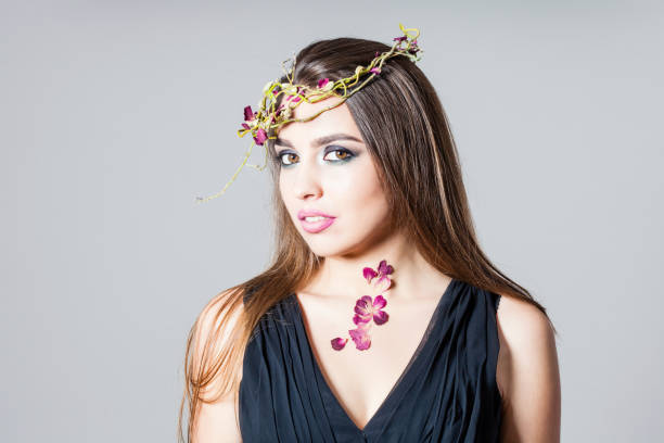 istock Roses petals flower make up 877826328