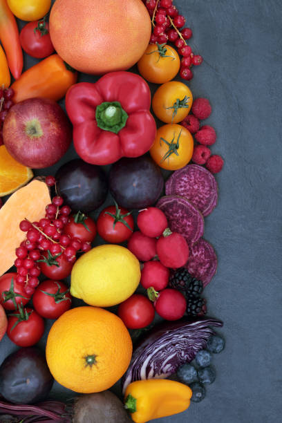 istock Healthy Super Food Background Border 877830110