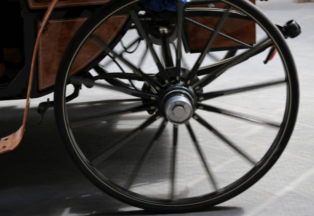 istock wheel of an ancient Carriage 877830186