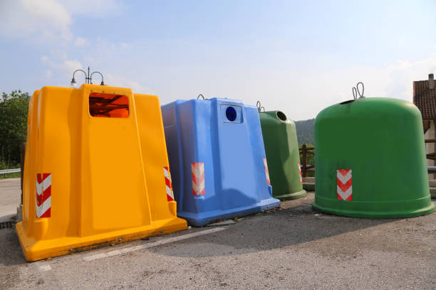 istock Waste recycling center to recycle materials 877836958
