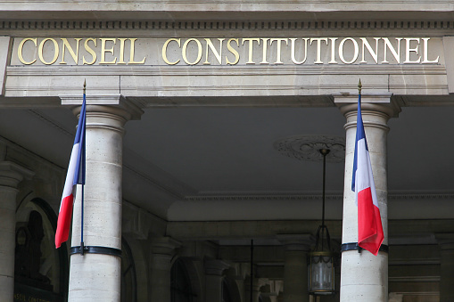 Constitutional Council in Paris, France