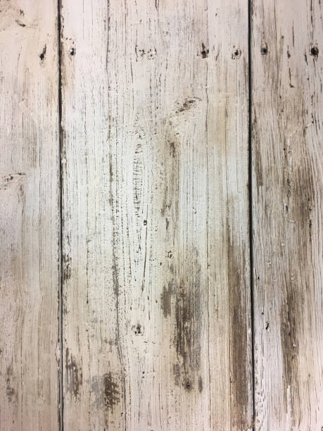 grunge branco pintado fundo textura de madeira - wood cracked single line striped - fotografias e filmes do acervo