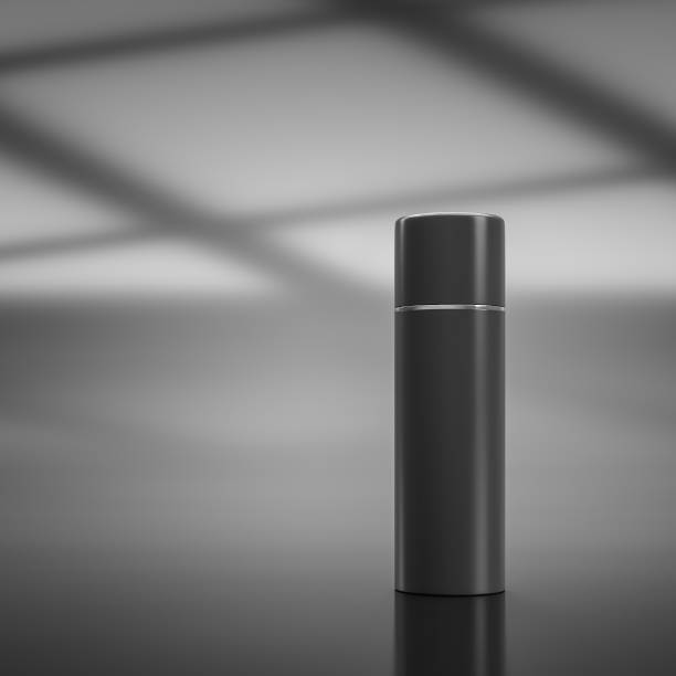 istock Black cosmetic tube mockup. 877877488