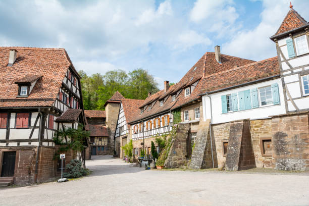istock Village in front of Monastery Maulbronn 877877620