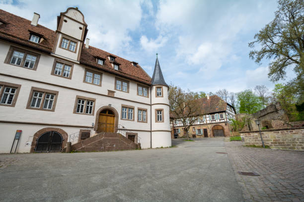 istock Village in front of Monastery Maulbronn 877878022