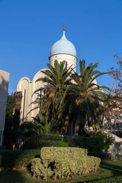 istock Russian Orthodox Church in Tunis, Tunisia 877880498