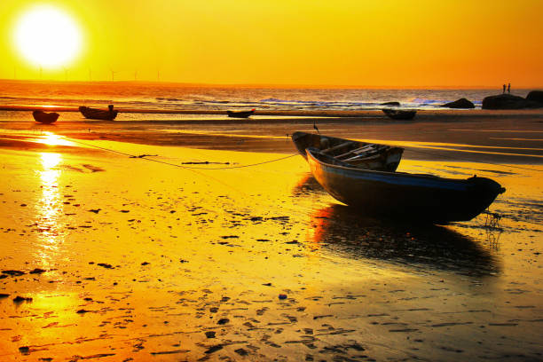 istock Sunset in the Pedra do Sal beach! 877894932