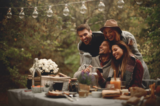 istock Get together with friends 877895516