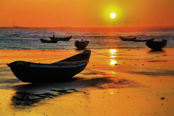 Sunset in the Pedra do Sal beach!