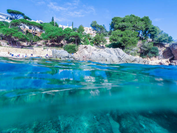 istock Seascape at Costa Brava, Catalonia, Spain 877912752