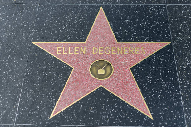 ฮอลลีวูดวอล์กออฟเฟม - ellen degeneres ภาพสต็อก ภ�าพถ่ายและรูปภาพปลอดค่าลิขสิทธิ์