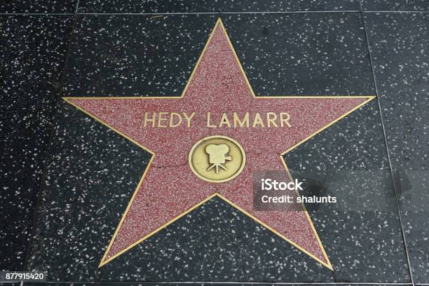 Paseo De La Fama De Hollywood Foto de stock y más banco de imágenes de Hedy Lamarr - Hedy Lamarr, De Archivo, Hollywood - California
