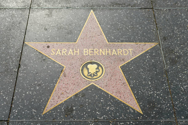 HOLLYWOOD, CA - DECEMBER 06: Sarah Bernhardt star on the Hollywood Walk of Fame in Hollywood, California on Dec. 6, 2016.