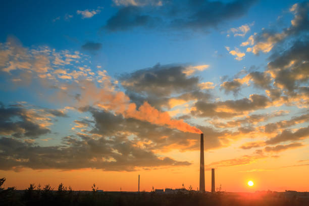 istock smelter stack of a nickel plant 877921518