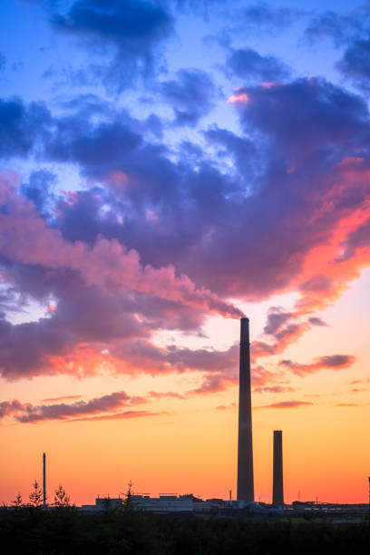 istock smelter stack of a nickel plant 877921540