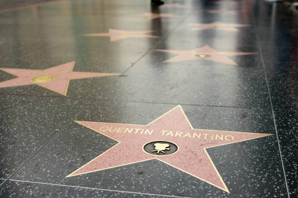 HOLLYWOOD, CA - DECEMBER 06: Quentin Tarantino star on the Hollywood Walk of Fame in Hollywood, California on Dec. 6, 2016.
