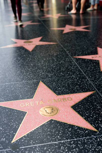 HOLLYWOOD, CA - DECEMBER 06: Greta Garbo star on the Hollywood Walk of Fame in Hollywood, California on Dec. 6, 2016.