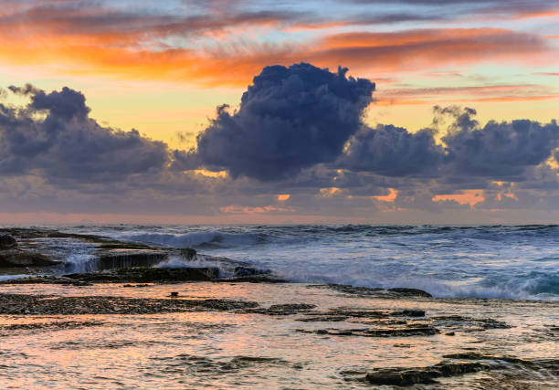 istock Rocky Sunrise Seascape 877949150