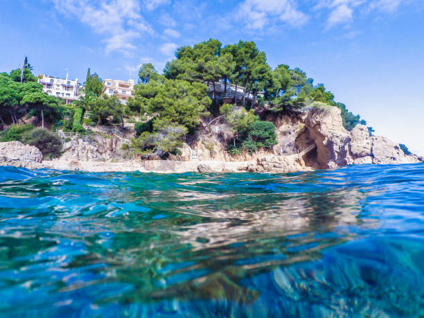 istock Seascape at Costa Brava, Catalonia, Spain 877954676