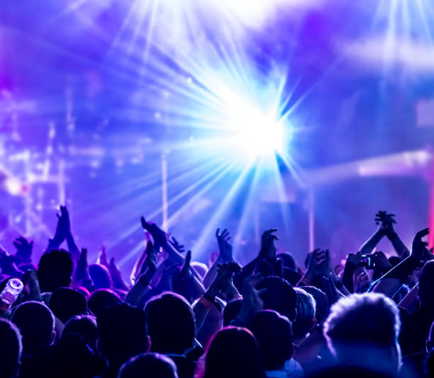 istock Crowd At Music Concert 877985206