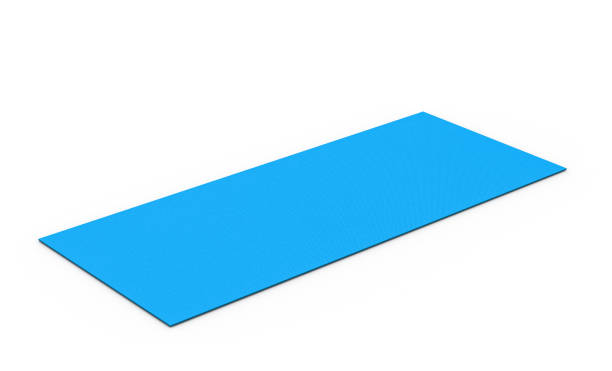 istock blue yoga mat 877998116