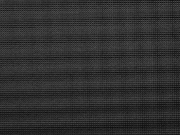 black yoga mat 3d rendering black yoga mat background or yoga mat top view rubber material stock pictures, royalty-free photos & images