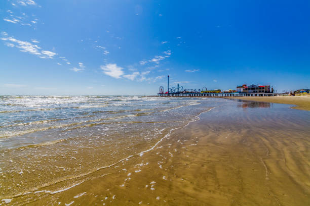 Beachfront Amusement Park on the Gulf Coast.