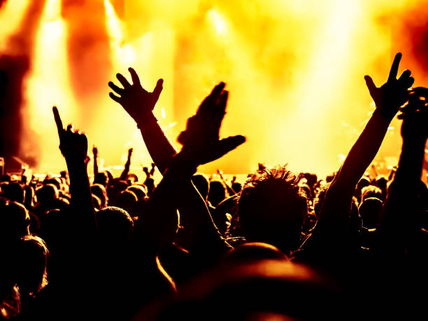 istock Crowd At Music Concert 878016970