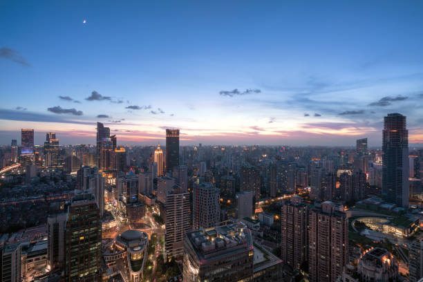 istock City skyline,Shanghai 878022670
