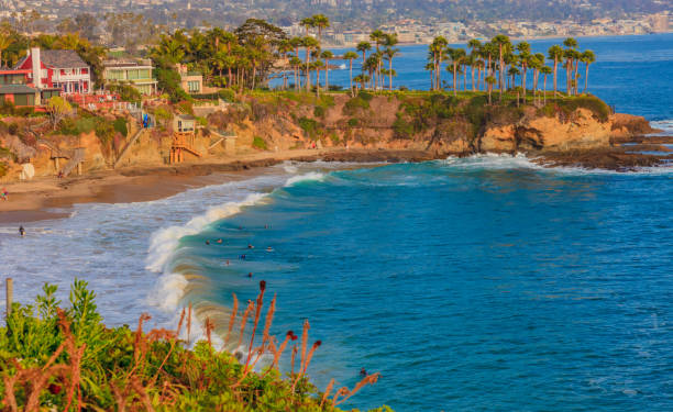 istock Laguna Beach coastline,Pacific Ocean,Rte 1,Orange County,CA 878025684