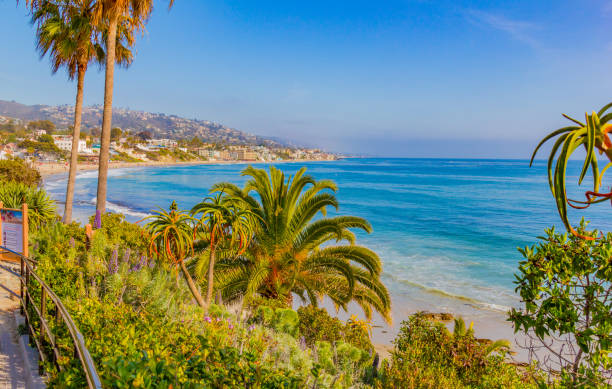 istock Laguna Beach coastline,Pacific Ocean,Rte 1,Orange County,CA (P) 878027806