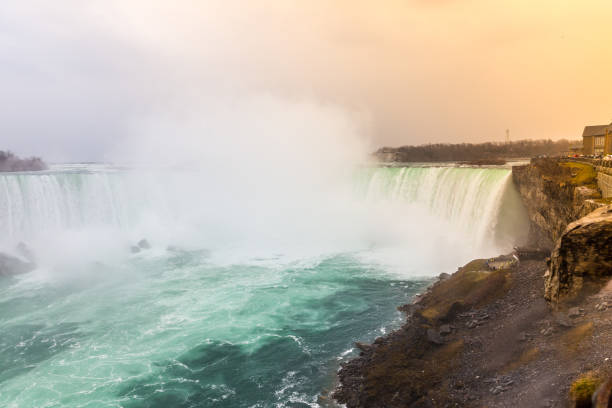istock Horseshoe Falls, Niagara Falls, Niagara 878034056