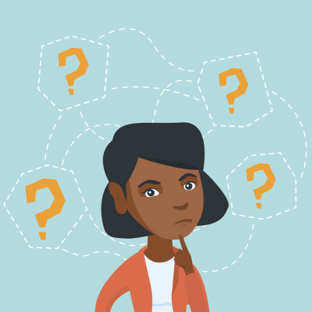 istock Young african-american business woman thinking 878037424
