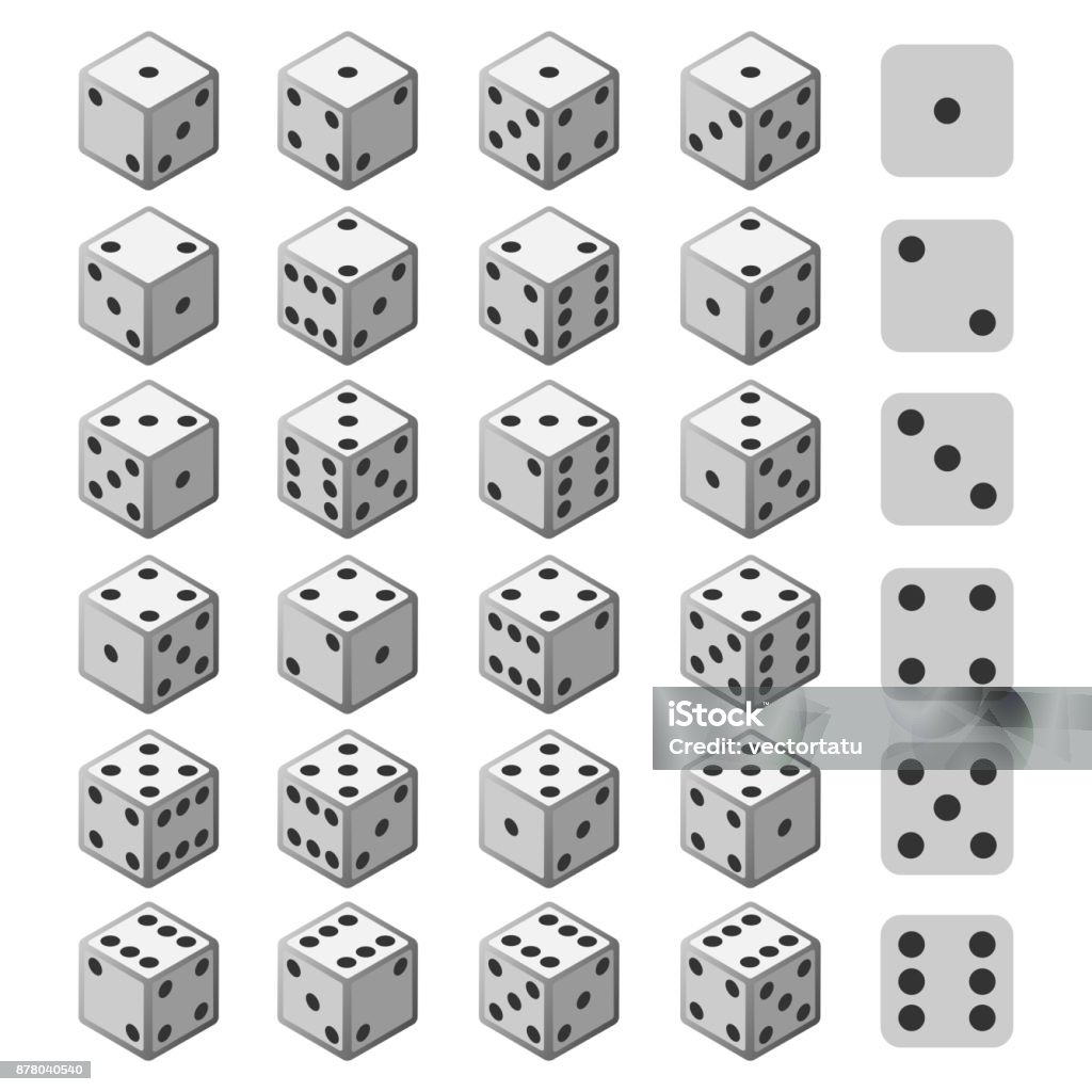 Bộ Xúc Xắc 3d Cờ Bạc Hình minh họa Sẵn có - Tải xuống Hình ảnh ...