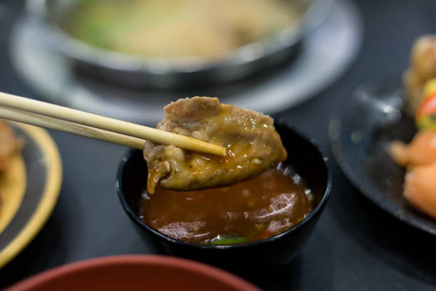 istock Shabu Shabu with Pork Sauce 878049810
