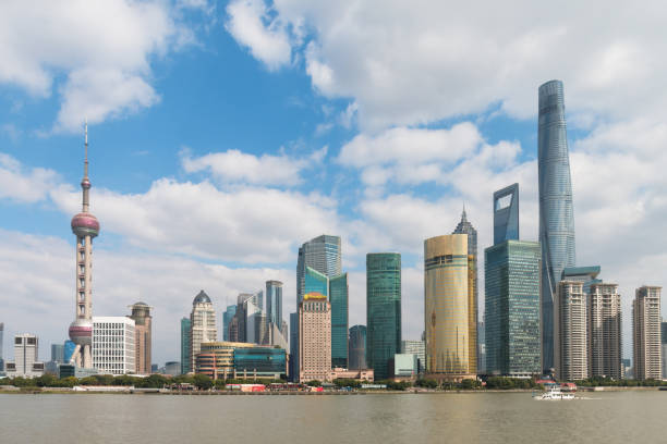 istock Shanghai Pudong landscape 878055824