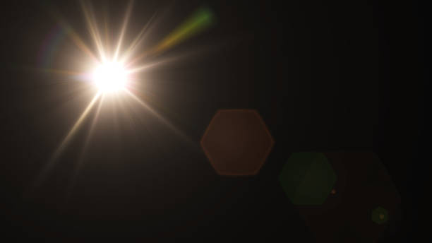 istock Abstract digital lens flare background, Flare Light , light leaks, overlays. 878087660
