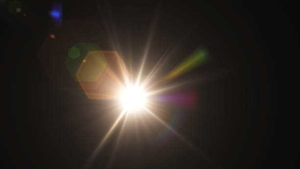 istock Abstract digital lens flare background, Flare Light , light leaks, overlays. 878087720